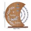 Desk Date Display Rotating Perpetual Calendar Decorative Manual Rotating Calendar Reusable Daily Desktop Calendar Perpetual