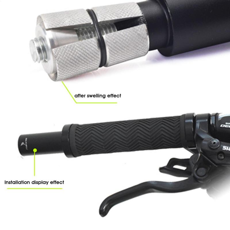 Bicycle Handlebar Extender Bicycle Aluminum Alloy Handlebar Extender Lightweight 10cm Extendable Handlebar Accessories for Road