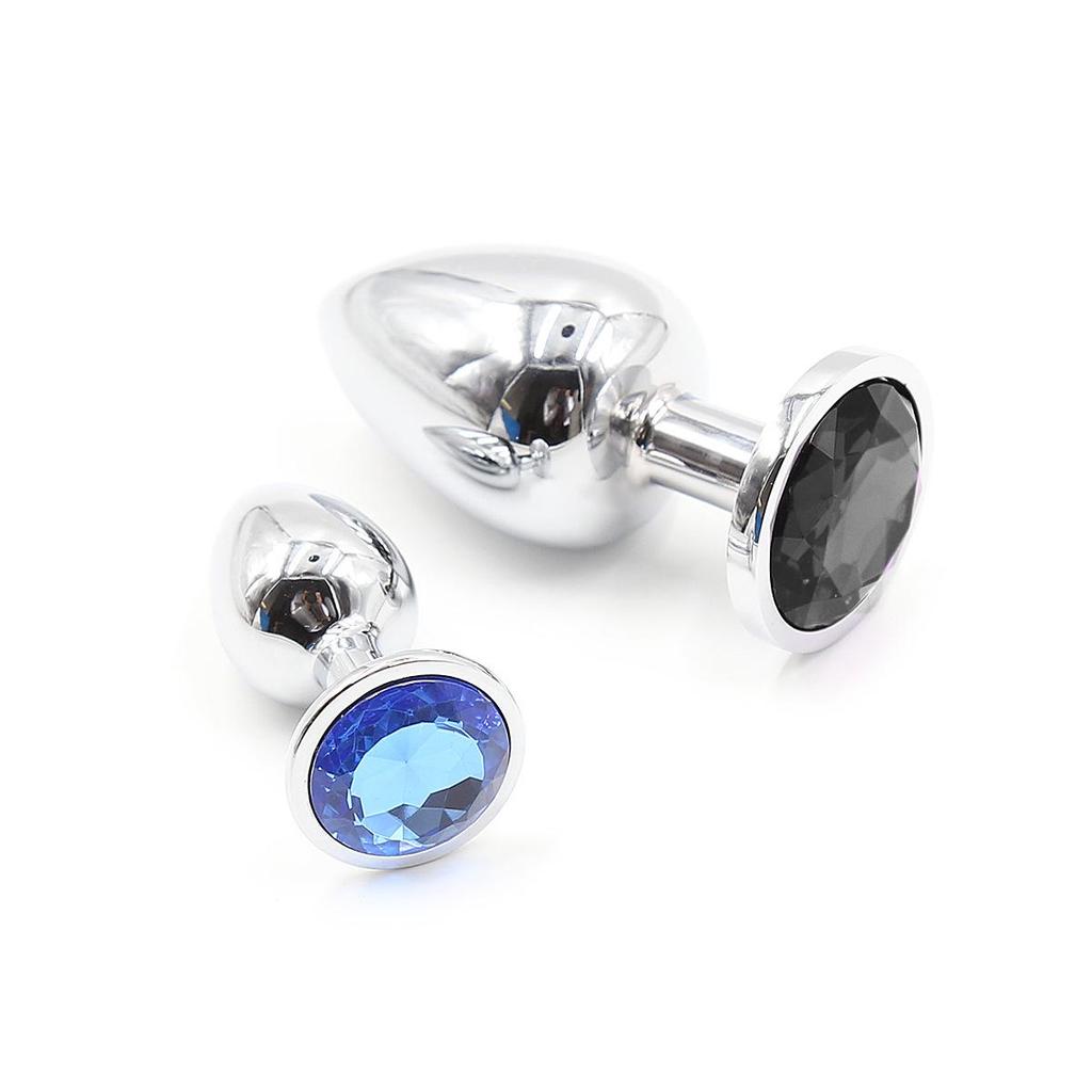 Unisex Metal Anal Plug Expander – Adult Erotic Toy