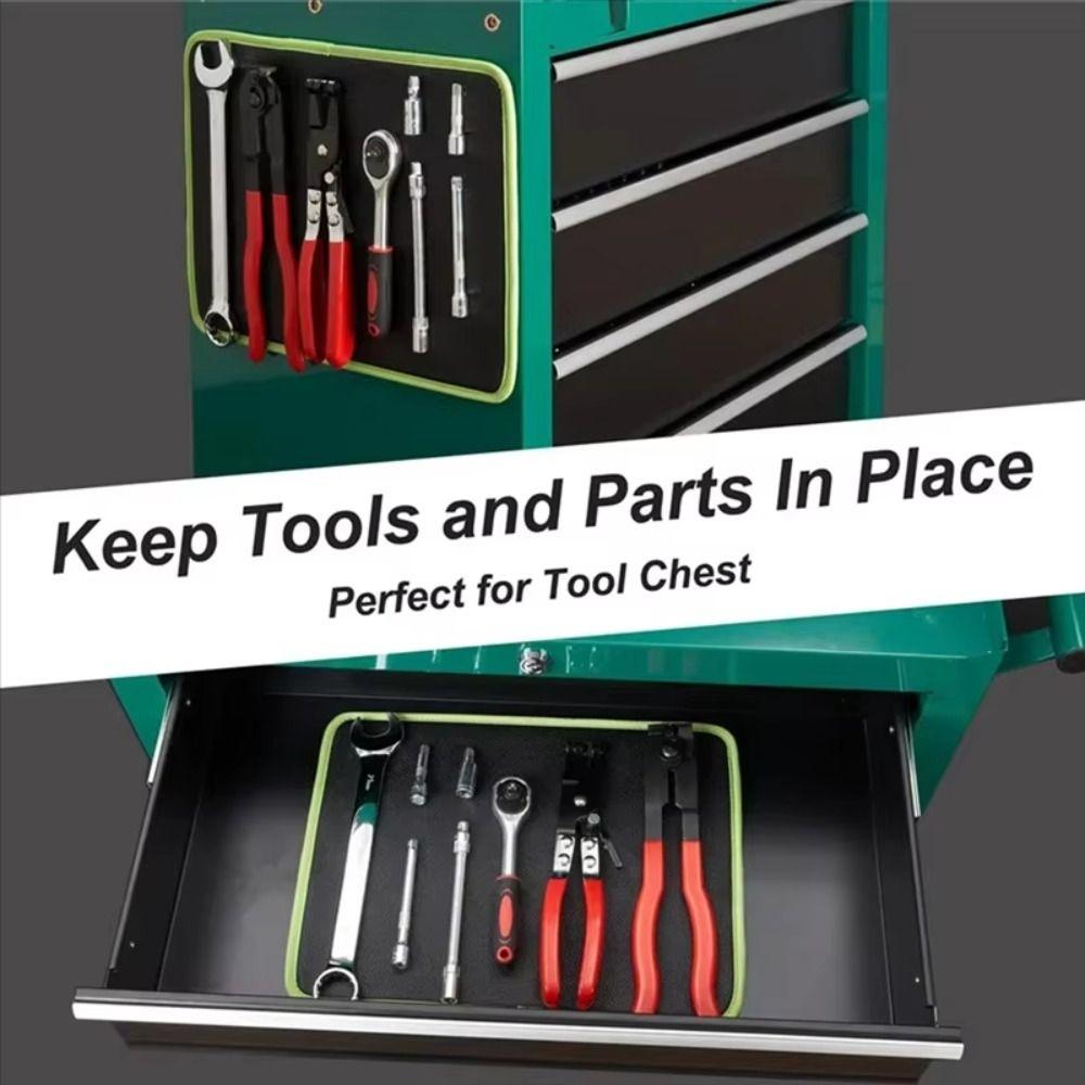 Strong Magnet Magnetic Parts Organizer S/M/L Magnetic Storage Mat Organizer Tool Trays Garages