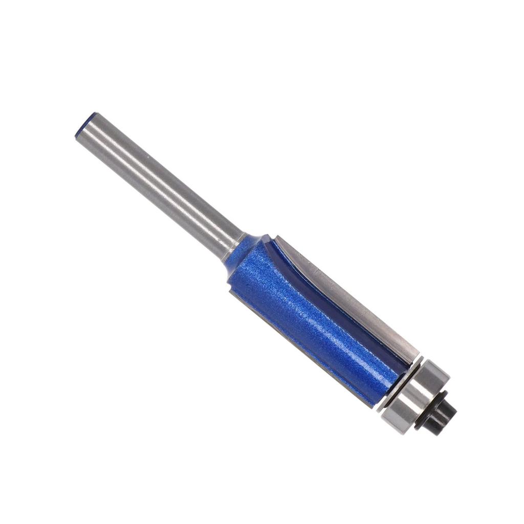 Blue Chamfer End Mill Professional Robust Stable   Trimming Milling Cutter Bit for Woodworking 6mm Shank