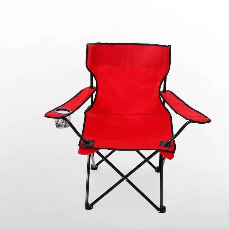 

Ultralight Folding Camping & Beach Chair with Backrest красный