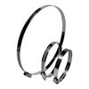 W2 worm clamp Ø70-90 mm, width 12 mm - stainless steel