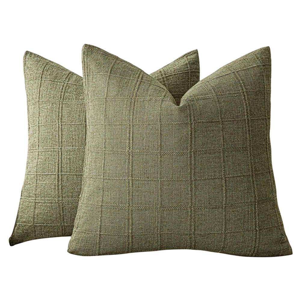 

Modern Simple Throw Pillow Case Living Room Sofa Pillow Cushion Cover 45*45cm 2 Packs