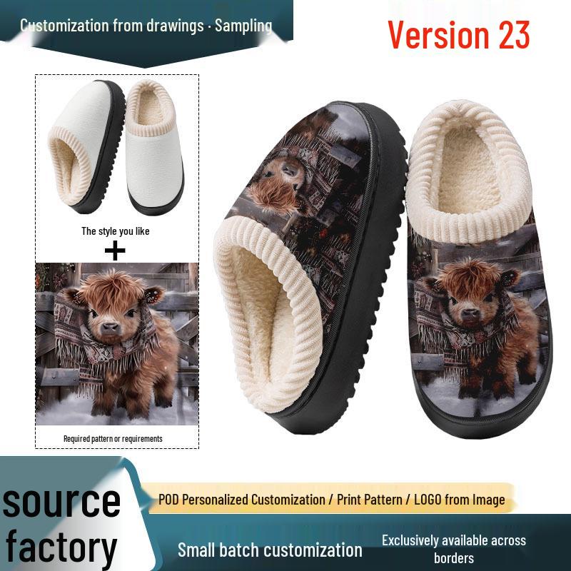 Style 23 Cotton Slippers - Full & Half Support, Hot Selling Design Size 44-45