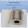 DERUN Quick-Twist Threaded Straight Stainless Steel Connector