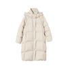 Sweet Basil Women's Stand-Collar Mid-Length Goose Down Jacket
