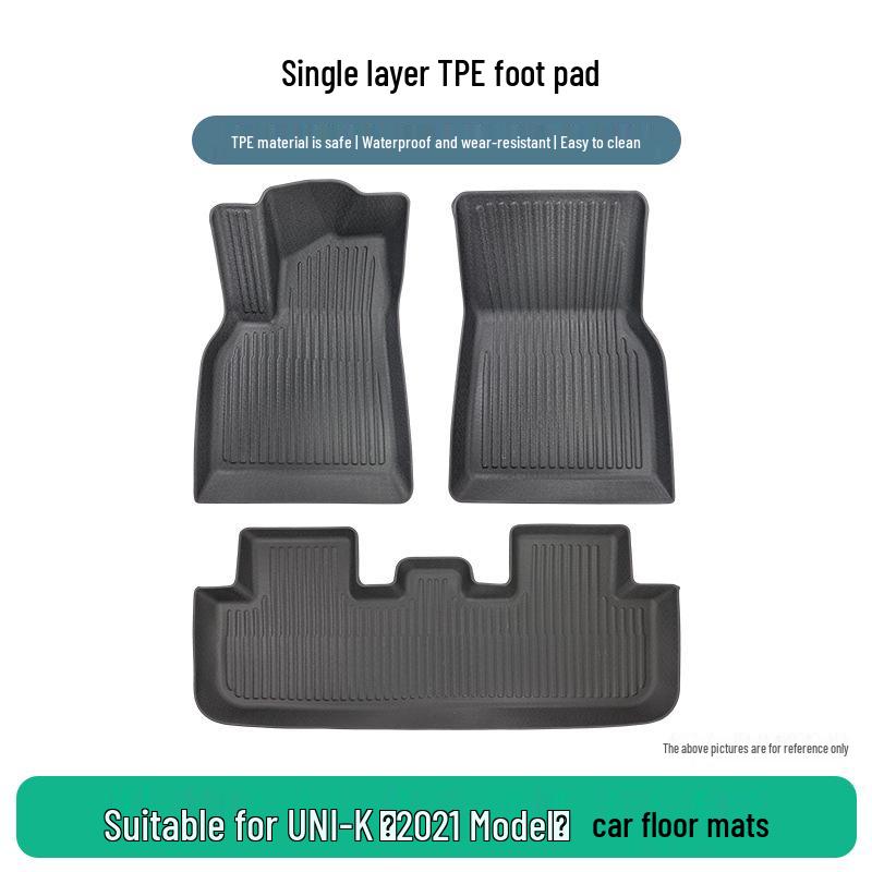 TPE Floor Mats for 2021 Changan UNI-K - Original Mold, In Stock однослойный коврик из тпэ