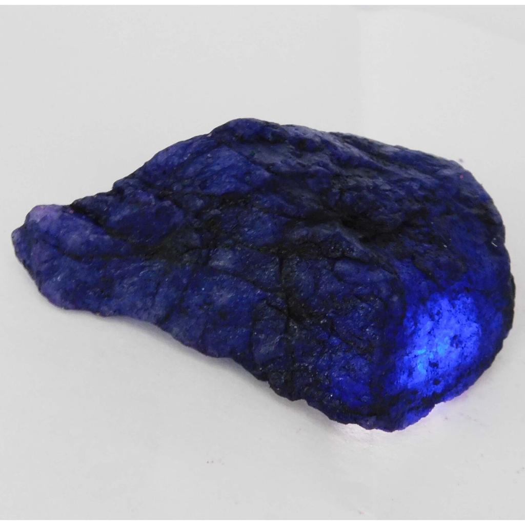 Natural Blue Sapphire 298.3ct Rough Certified Loose Gemstone