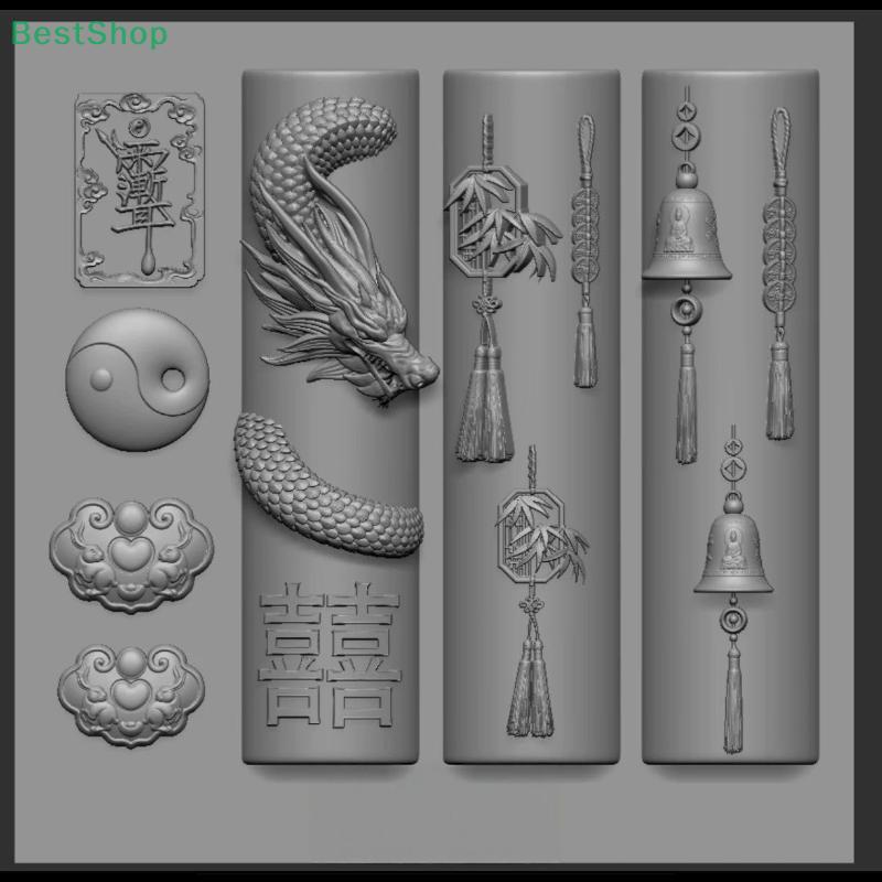 3D Silicone Nail Art Mold Butterfly Flower Sweet Bow Bead Chain Desiagn DIY Nail Art Decor Clear Manicure Template