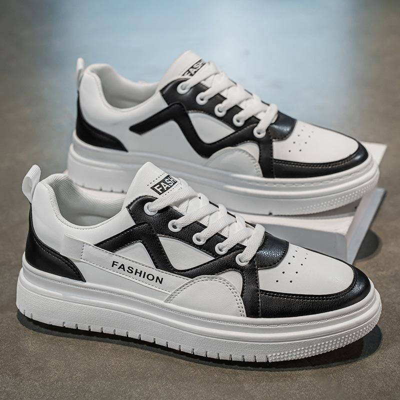 Herrenschuhe Frühling und Herbst vielseitig lässig höhenerhöhend neue Schuhe Herren Low-Top Sport-Board-Schuhe Herren Frühling- und Herbstmodelle