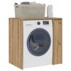 Washing Machine Cabinet with Door Artisan Oak 87 X 60 X 89 Cm
