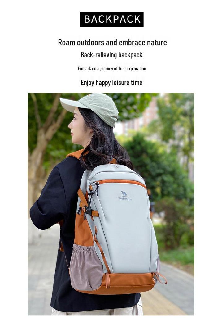 30L Ultra-light Waterproof Hiking Backpack - Double Shoulder Travel & School Bag for Men & Women