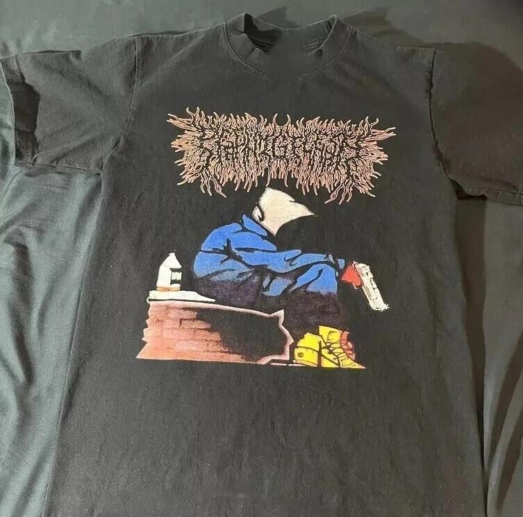 PeelingFlesh T-shirt Cotton Classic Unisex Black Men All size S-5XL Unisex T-Shirt XXXXL