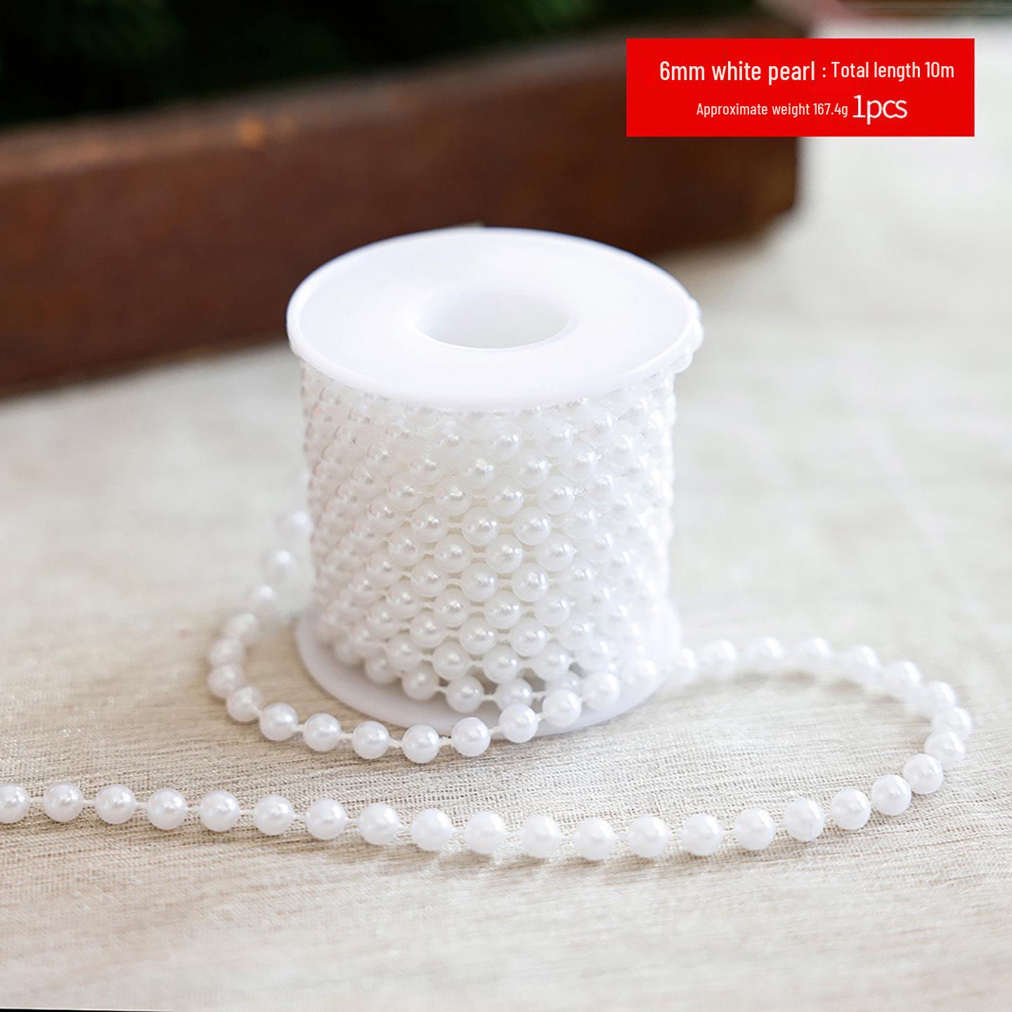 

10 м Гирлянда из бусин цвета зеленого лимона для рождественских украшений и дисплеев