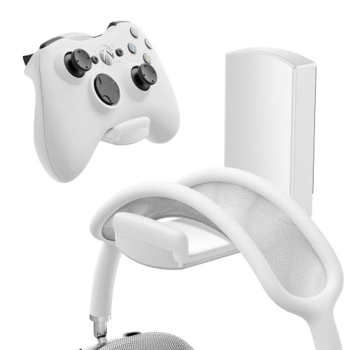 Kawano Shingei Controller/Headphone Stand, Wall-Mounted, Foldable, Stick-On, Strong Adhesive, Stable, Non-Slip, Anti-Drop, Multi-Function, Desk, Wall