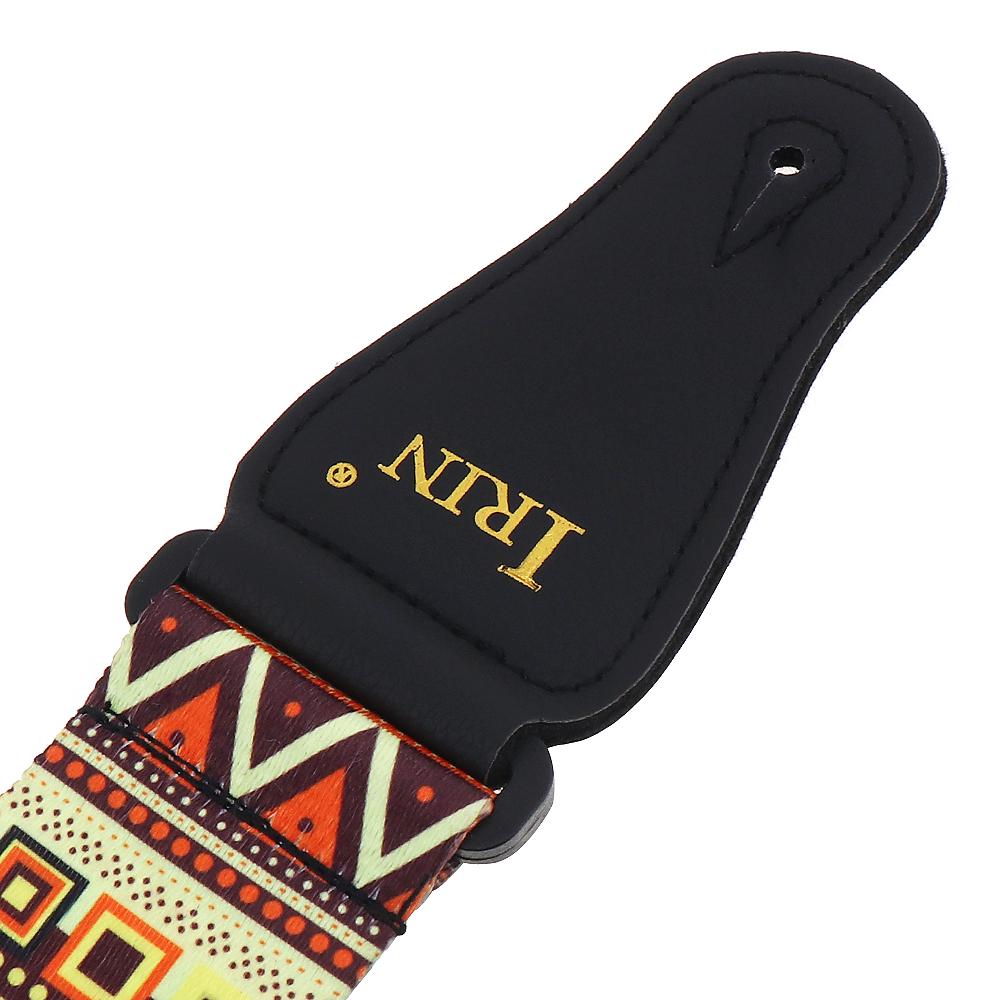 Adjustable National Style Printing Guitar Strap for Acoustic Electric Bass Guitar