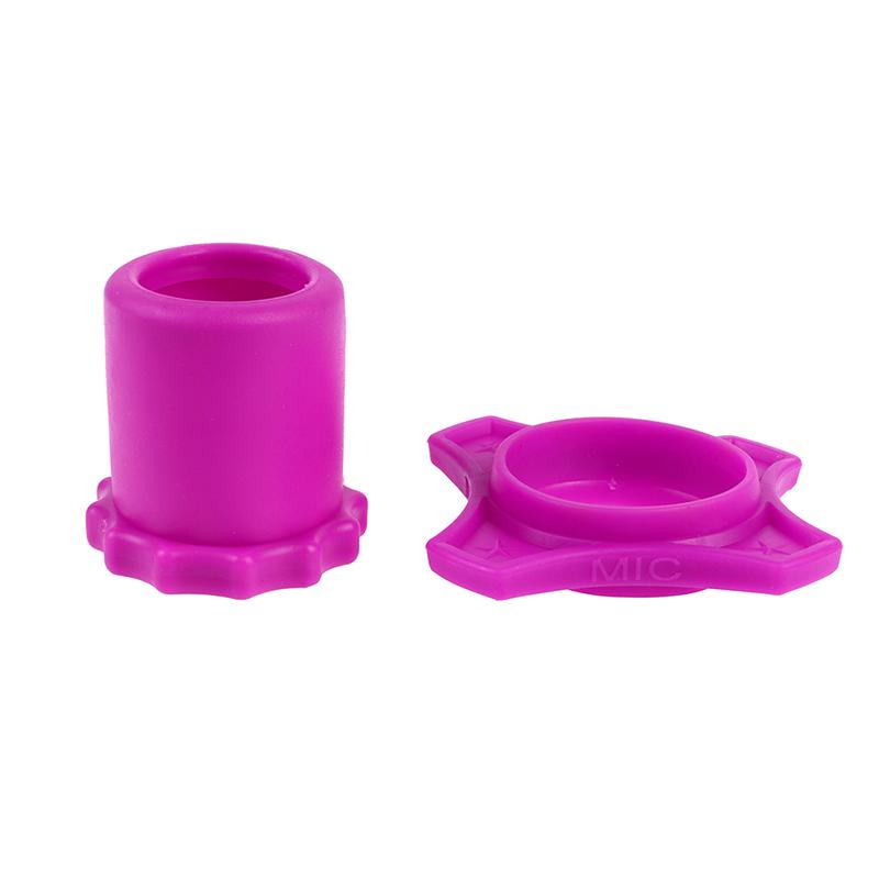 1set Shakeproof Silicone Microphone Holder Anti-Rolling Mic Protection Ring Bottom Rod Sleeve Suitable For Microphone Holder