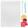 Multi-Purpose Scoring Board with Measuring Grid Paper Card Cuting Board Handmade Craft Embossed Lines DIY Supplies Paper Cutter