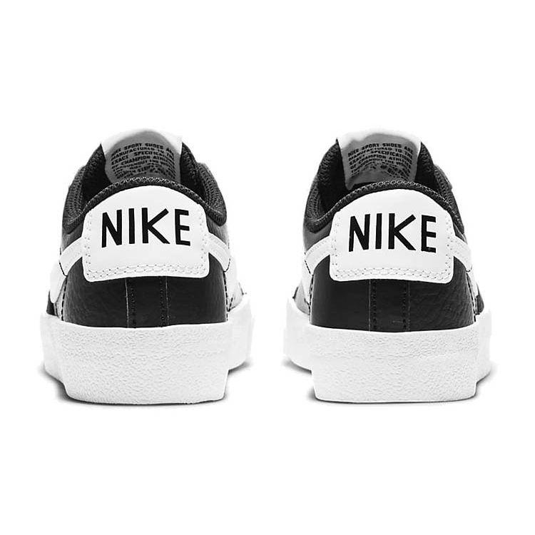 Nike Blazer Low 77 GS Black White Kids Sneakers DA4074-002