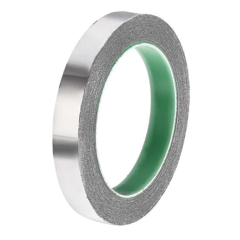 15mm Aluminum Foil Tape For Hvac, Sealing, Patching Hot And Cold Air Ducts - 20m/65ft (silver) - Ri