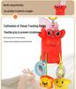 Crab Tissue Box Baby Stroller Pendant & Pull-Along Rattle Toy Safety Seat