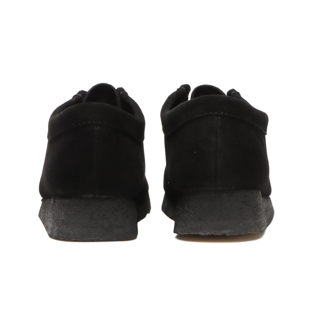 ClarkS W S Wallabee. 261555224 Black Suede