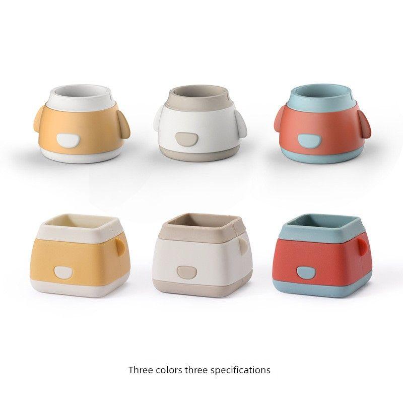 New Silicone Table Mat Multifunctional Mute Non-Slip Wear-Resistant Stool Portable Protective Cover Chair Foot Cover Chair Foot Cover