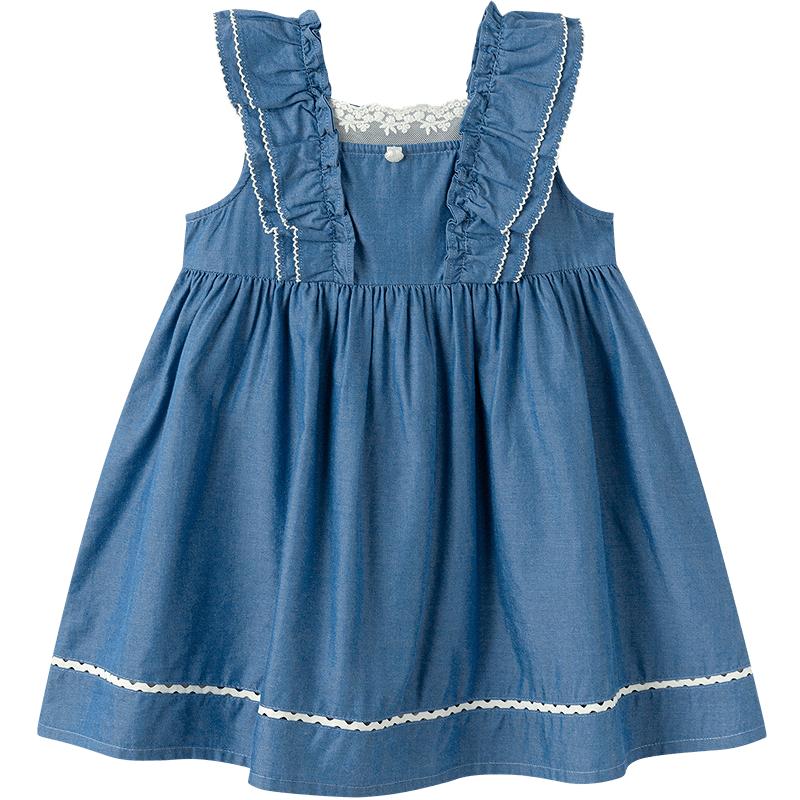 Balabala Girls  2026 Summer A-Line Dress 110