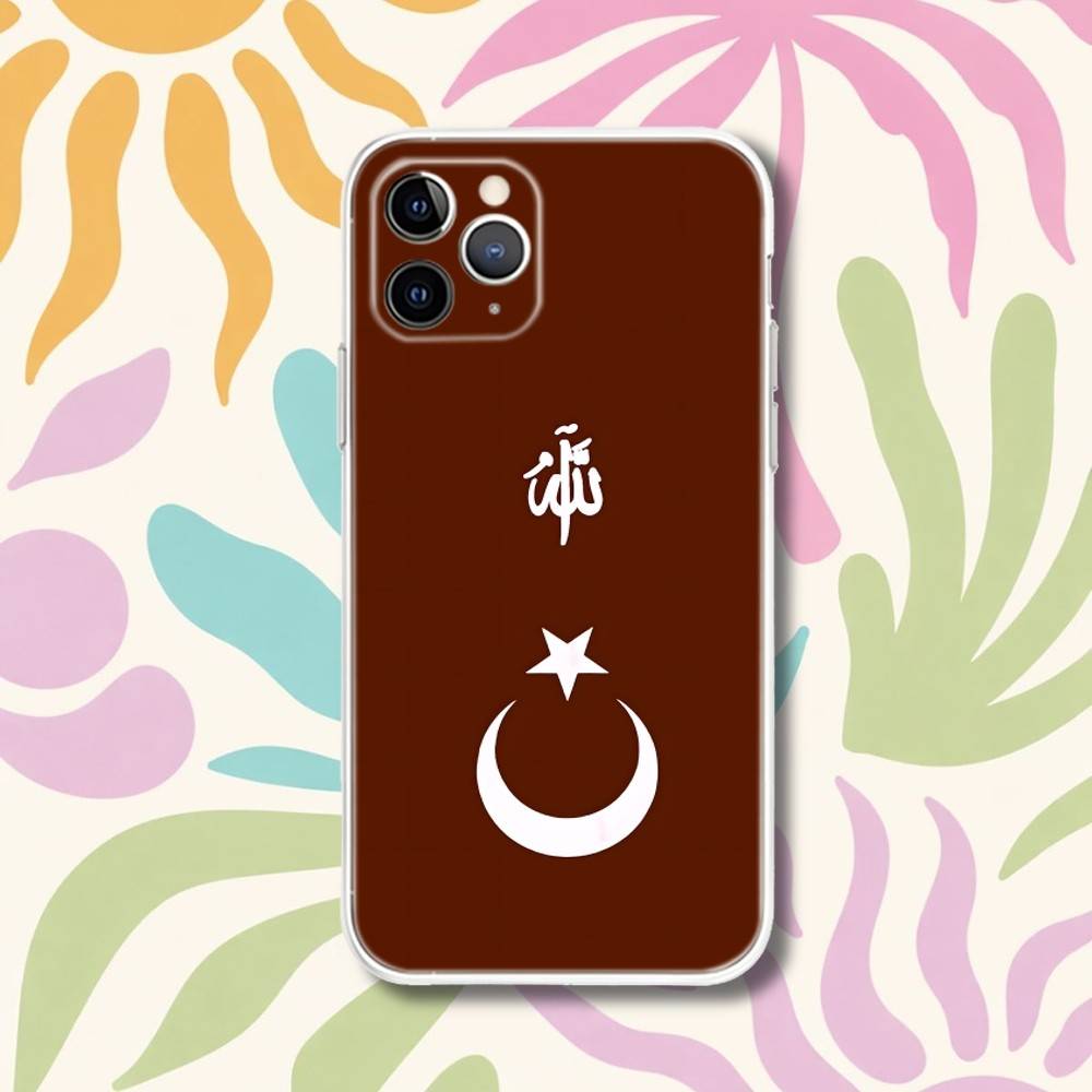 Ottoman Empire Coat Of Arms Transparent Phone Case For iPhone 17,13,15,12,11,14,16 Pro Max Mini 7,8 Plus SE4,17E Air Fundas