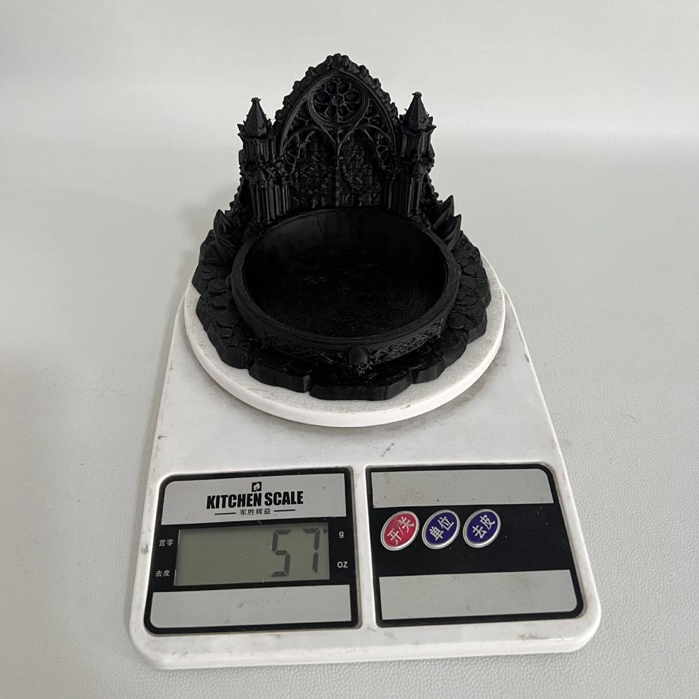 3d Printed Gothic Style Jewelry Storage Tray Suitable For Desktop Decor And Storage Of Retro Personalized Style Dressing Tables