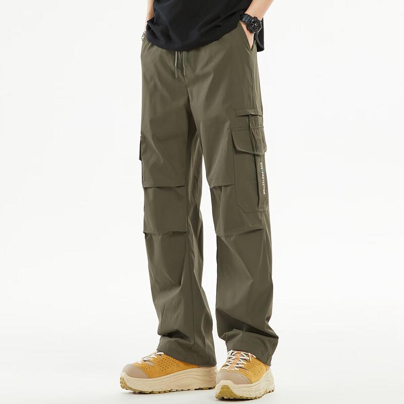 OVERPROTECTIONit Men's Straight Leg Cargo Pants