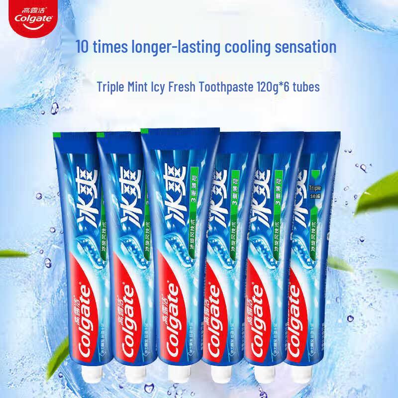 Colgate Triple Mint Cool Toothpaste Family Pack