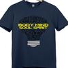 Mind Body Spirit T Shirt Yoga Meditation Fitness Wellness Graphic Tee