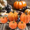 7PCS Artificial Hallowee Pumpkin Simulation Vegetable Artificial Pumpkins DIYs Craft Autumn Decorations For Hallowee