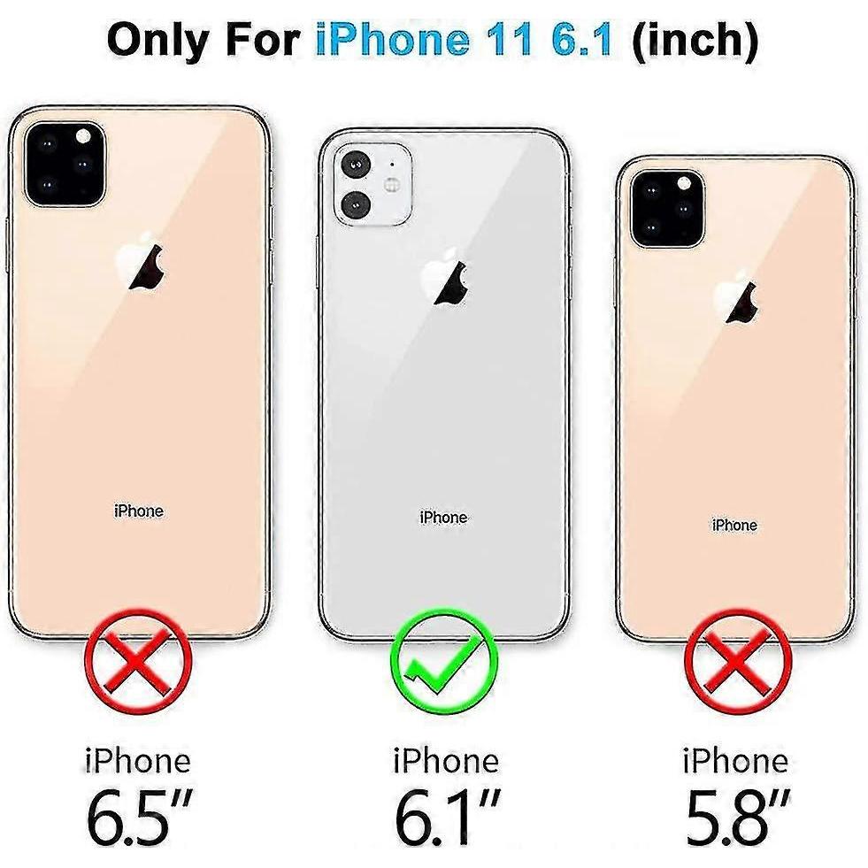 Wasserdichte Hülle für iPhone 11 mit Displayschutz, Vollkörperschutz, Stoßfest, Staubdicht, Schmutzdicht, Strapazierfähig, IP68 Wasserdichte Hülle für iPhone 11(6,1 Zoll