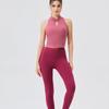 New Chinese Style Women's Yoga Vest with Chest Pad