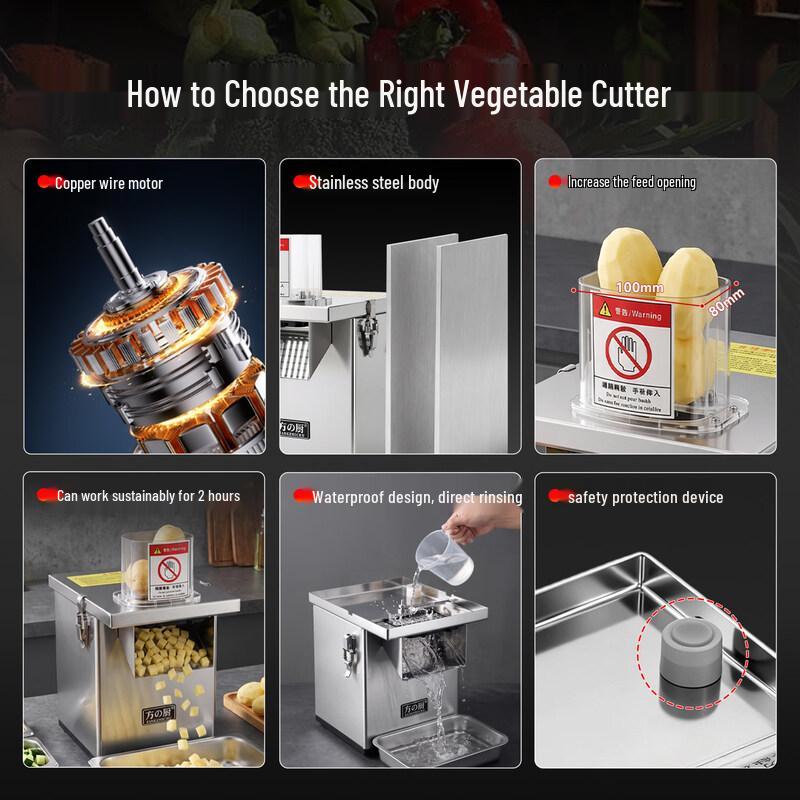 Yunduo Automatic Commercial Vegetable Processor