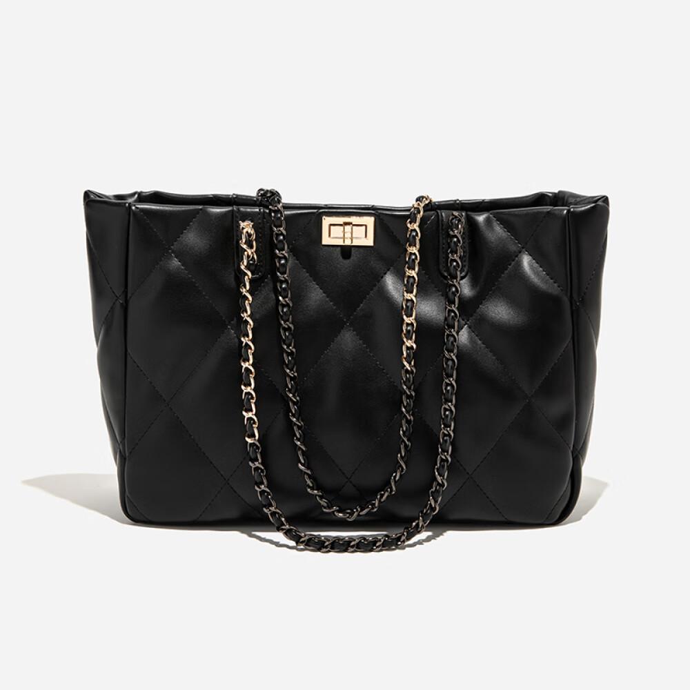 Light Luxury Shoulder Bag Fashion Large Capacity Tote Bag for Girlfriend Birthday Gift Length 35cm Wide 12cm High 24cm