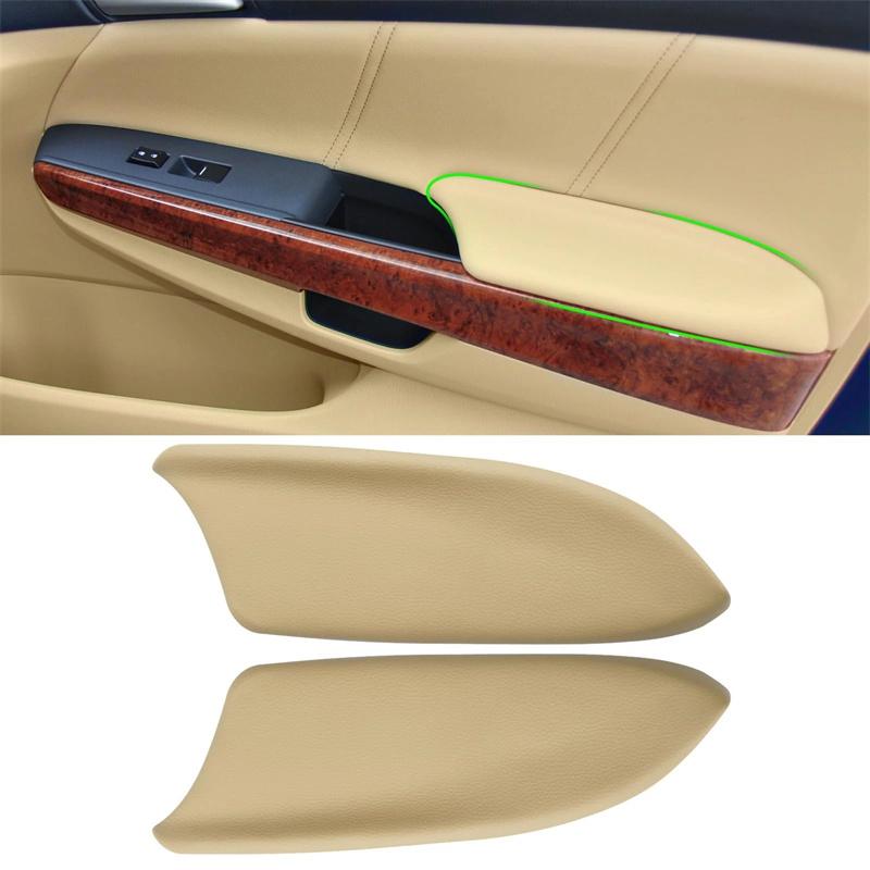 

1Pair Front Door Panel Cover 83503-Ta0-A31Zc For Honda Accord Sedan 2008-2012 Armrest Panels Lid Pad one size бежевый