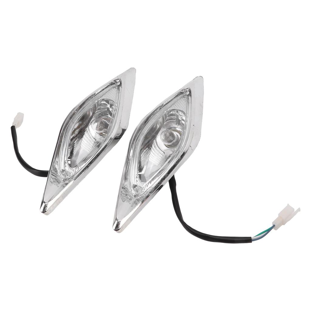 Front Left Right Headlights 3 Wire Head Lamps for 50cc 70cc 110cc 125 50cc 110cc 150cc 200cc 250cc 4 Wheel ATV Quad