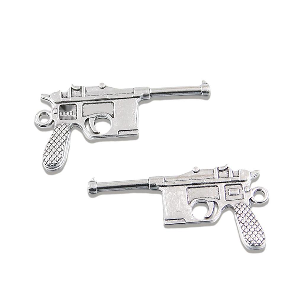 DIY Weapon Charm Pendants - Gun, Grenade, Dagger Models