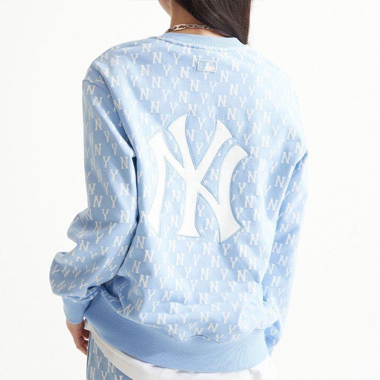 MLB Sweatshirt Unisex Light Blue 3AMTM0221-50BLL