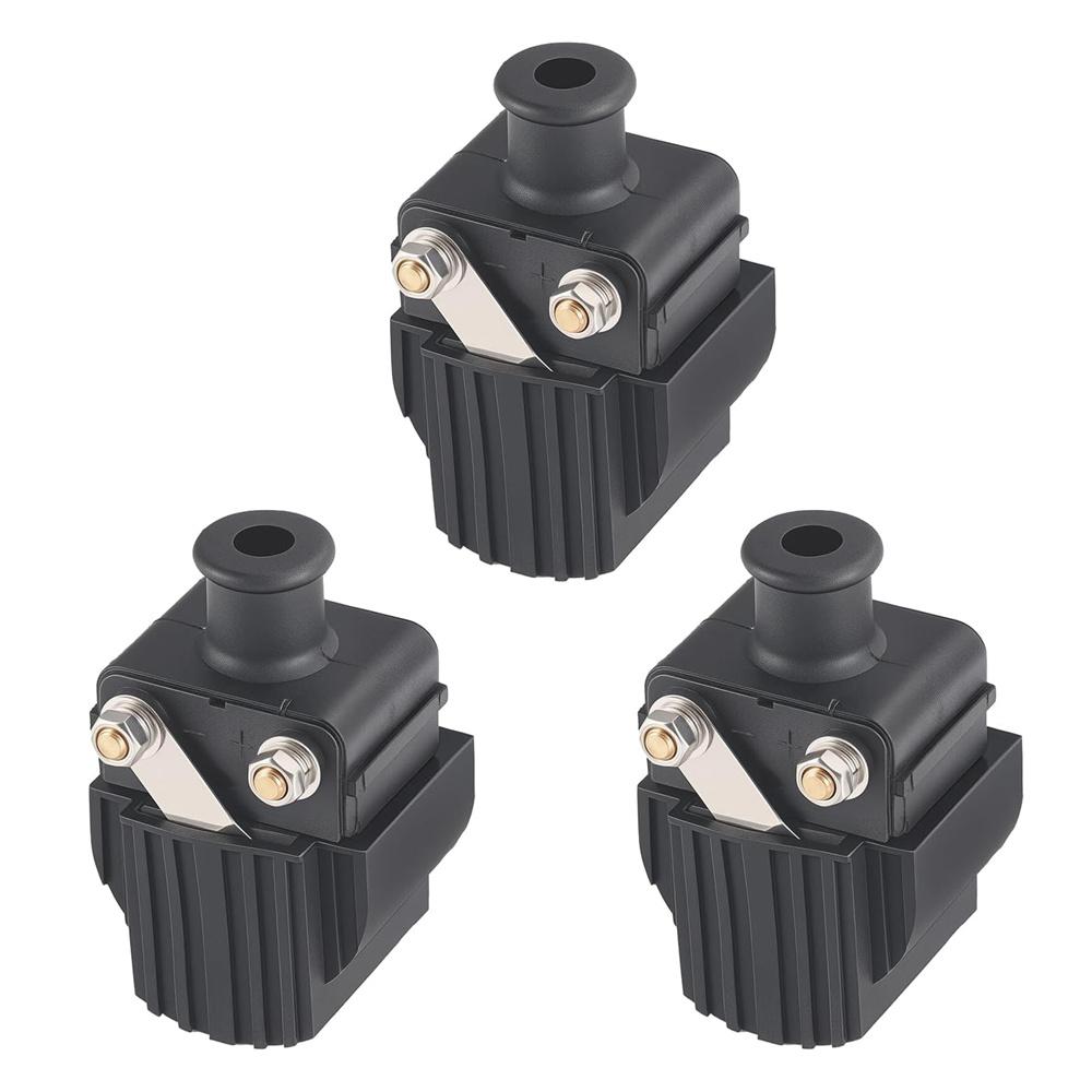 3Pcs Ignition Coil For Mercury-Mercruiser 2 Stroke 45 50 55 60 65 70 75 80 90 Hp