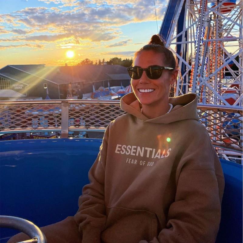 Sudadera con capucha Essentials para Hombre y Mujer, Oversize de Algodón con Forro Polar, Pulóver con Estampado de Letras, Ropa Deportiva Casual de Invierno