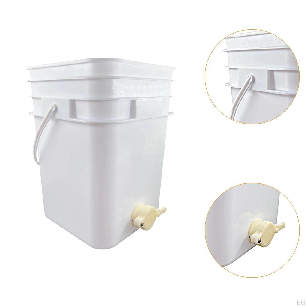 Equipment Portable Professional Supplies with Gate and Lid Storage Bucket
