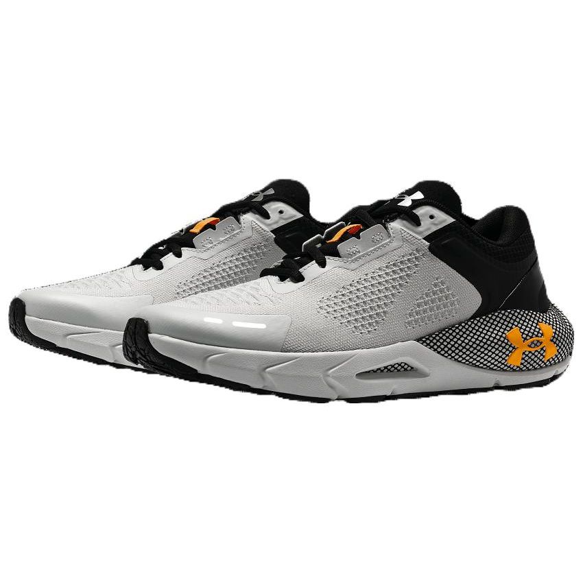 Under Armour HOVR Phantom Comfortable Cushioning Breathable Low-Top Running Shoes Men sneaker White Black 3028443-300