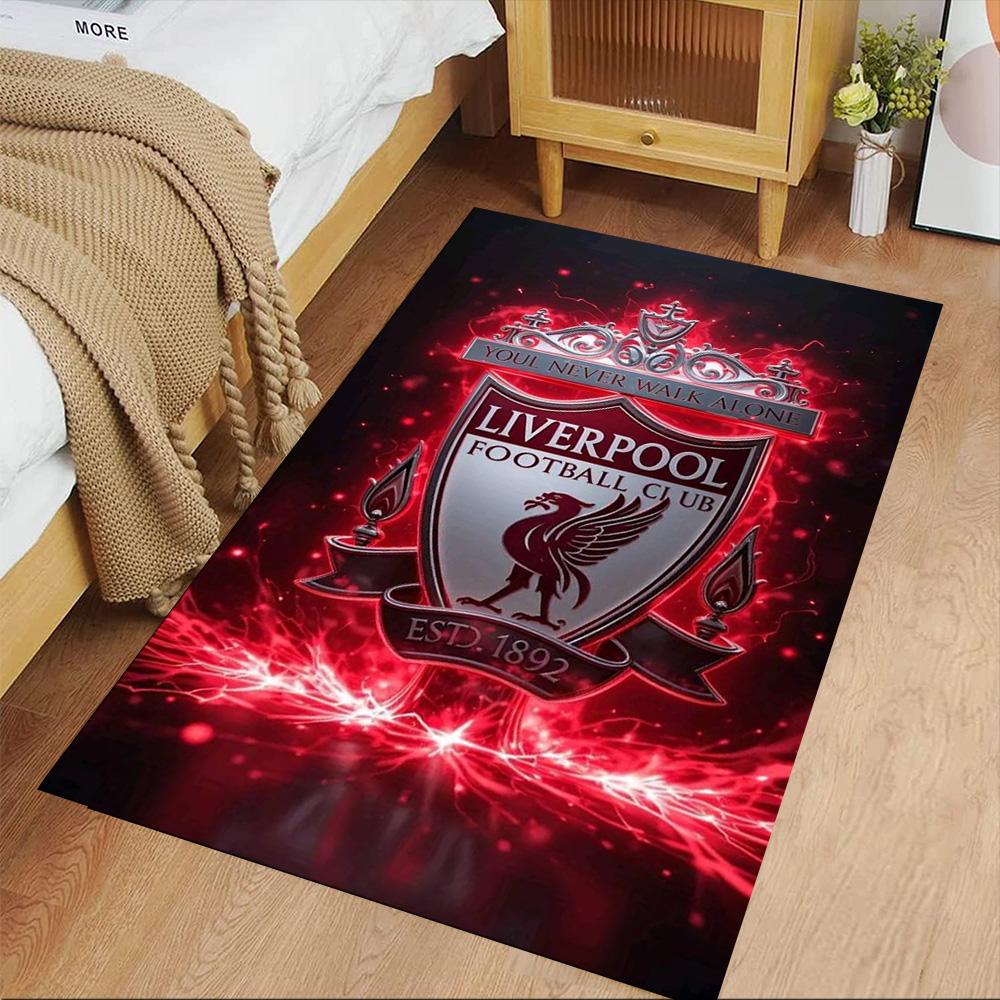 Liverpool Floor Mat Suitable for Dining Room Kitchen Decorate Room Bedrooms Anti-slip Rug Decorate Offices Perfect Birthday Christmas Gift Idea