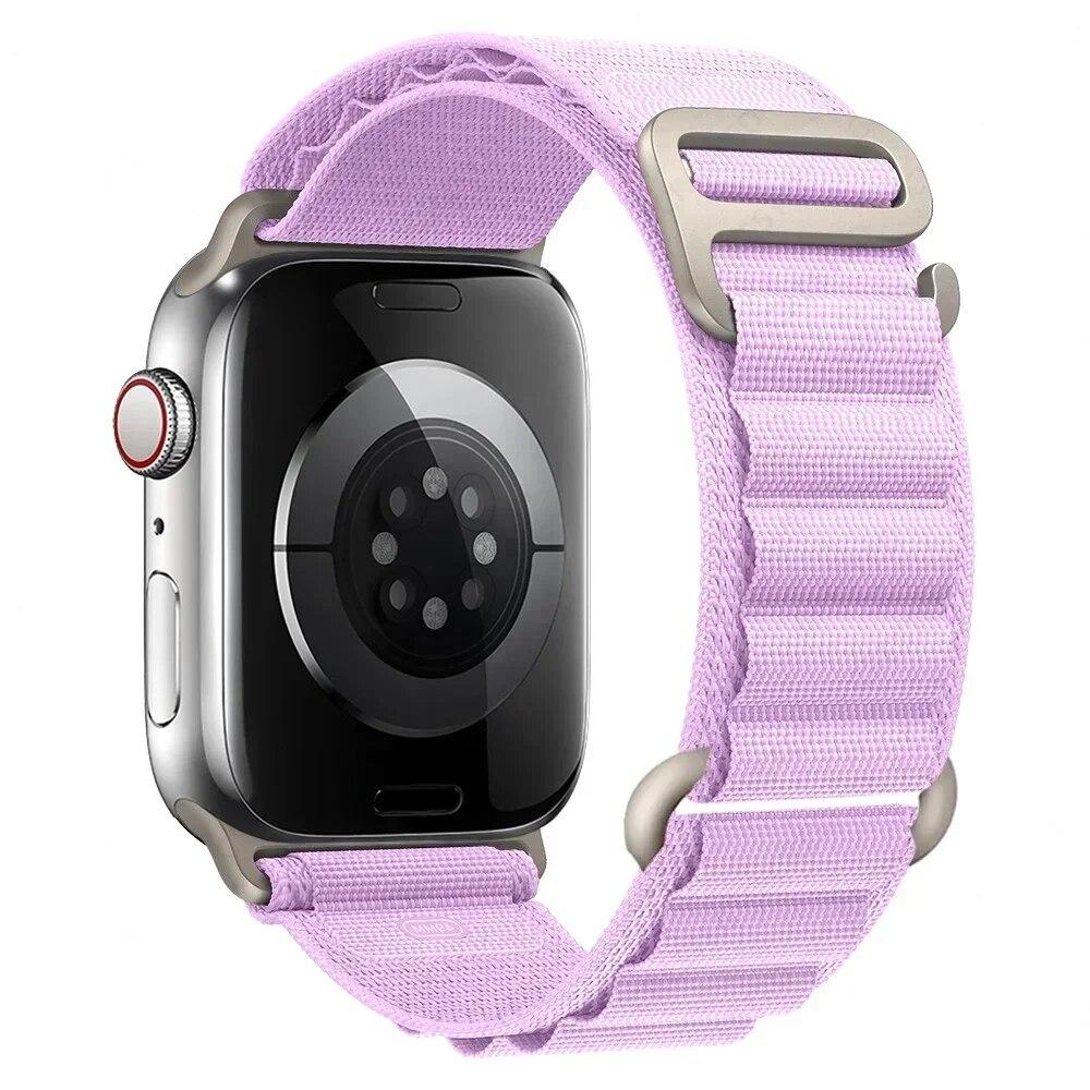Alpine loop pásek pro Apple Watch pásek 49mm 44mm 40mm 45mm 41mm 42mm 38mm 40 44 45mm náramek iWatch Ultra série 7 6 5 3 se 8