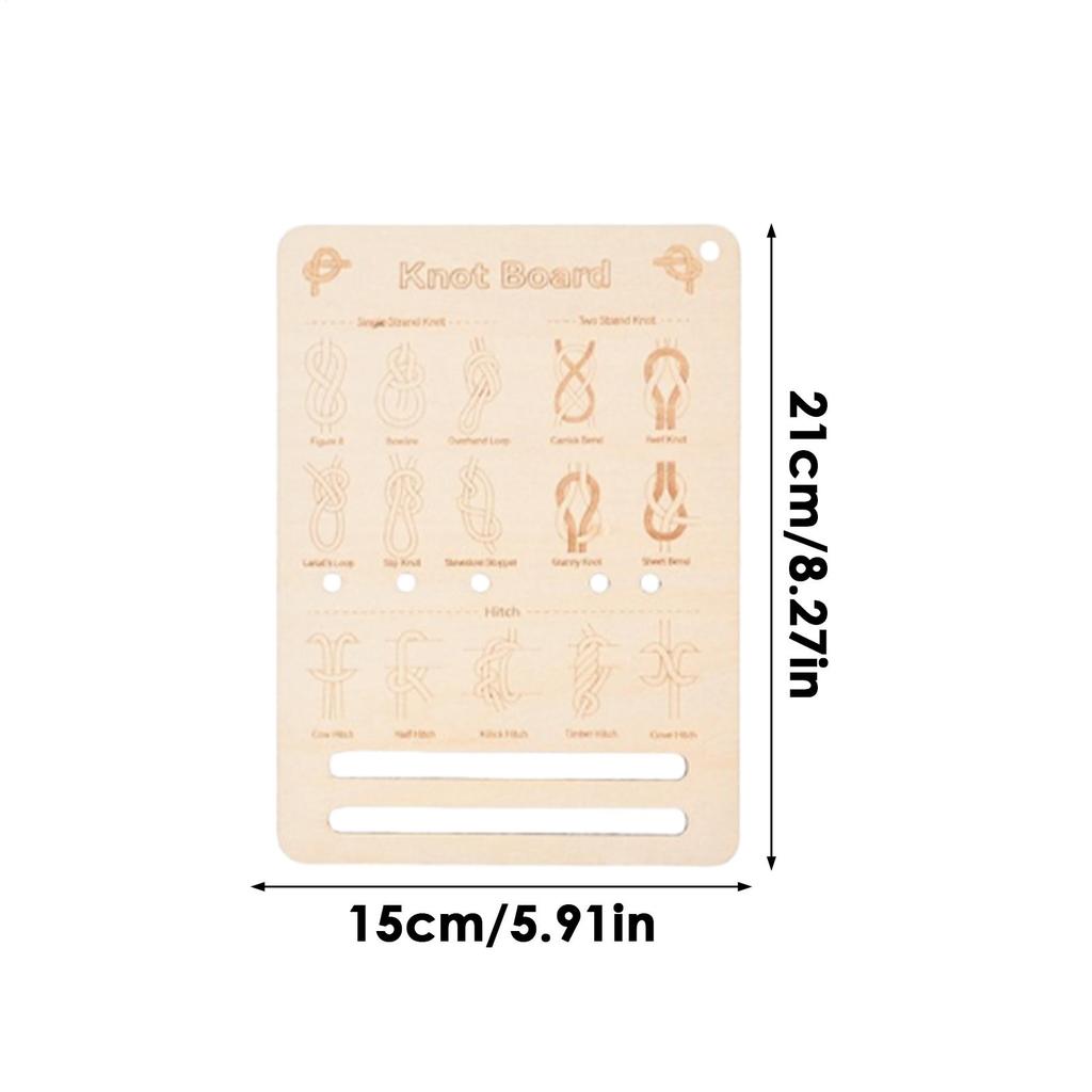 Knot Tying Board For Kids Wooden Educational Activties Knot Training Board For Children Boys Girls Home Birthday Party Nursery